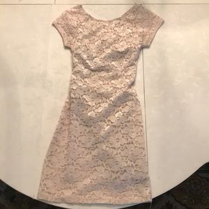White lace dress
